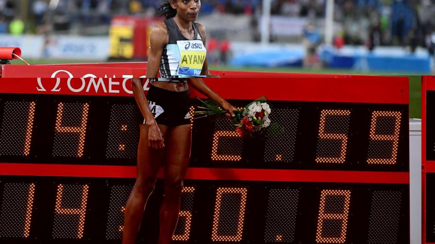 Ayana roza el récord del mundo en Roma, Ibargüen suma y sigue Ayana roza el récord del mundo en Roma, Ibargüen suma y sigue