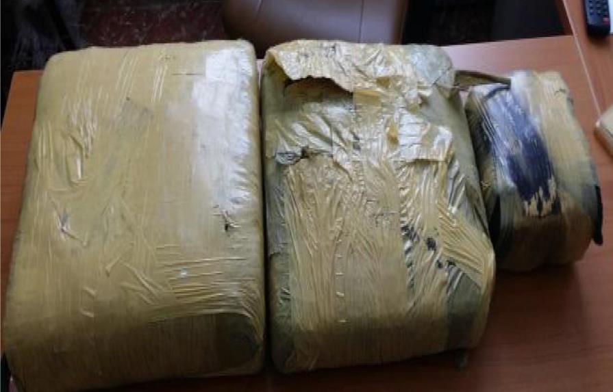 Dirección de Drogas decomisa 23 libras de marihuana en Elías Piña