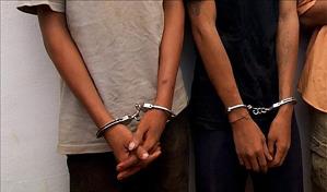 Detienen tres hombres y una mujer por robos