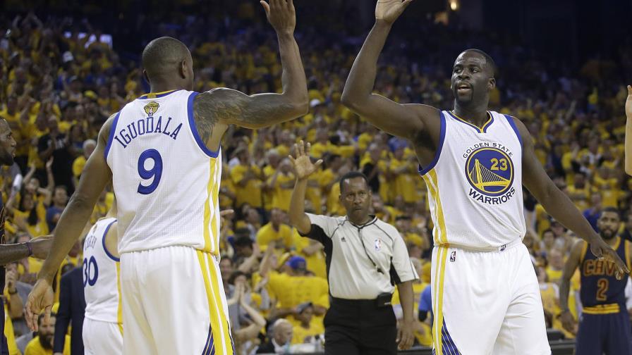 Draymond Greene fue el héroe que puso a Golden State 2-0 en la final sobre Cleveland