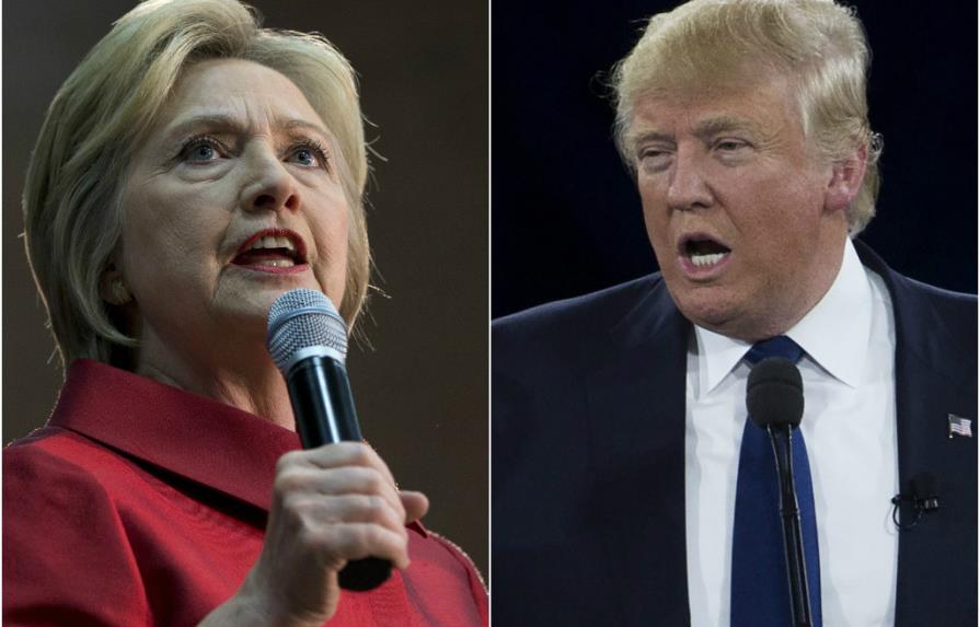 Clinton y Trump abren pelea por Casa Blanca con tarea de unir a sus partidos