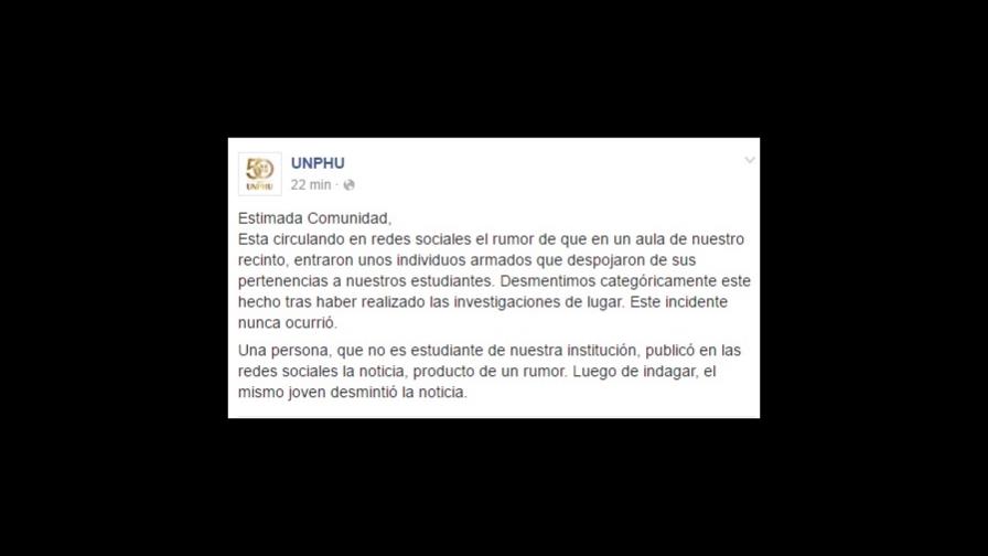 UNPHU niega asalto masivo en sus instalaciones