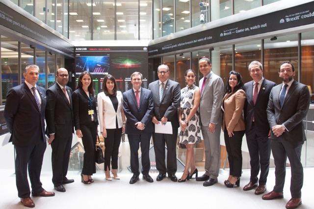 Bolsa de Valores de Londres valora potencial para el comercio y la inversión de la República Dominicana