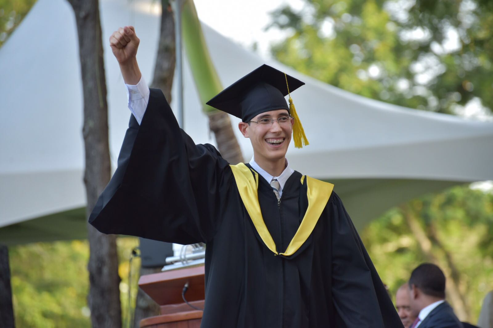 Uno de los nuevos profesionales