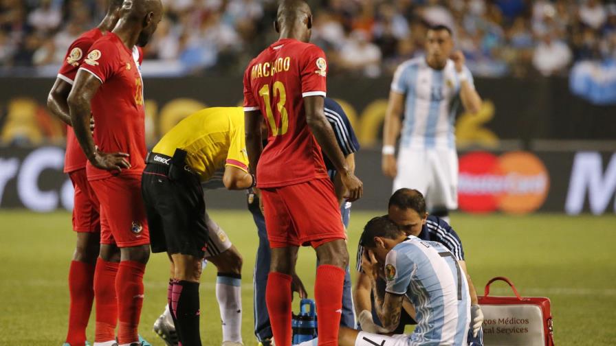 Di María se lesiona y peligra su participación en Copa 