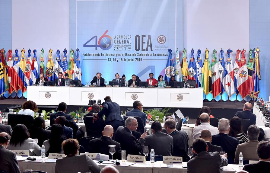 OEA felicita a Danilo Medina y al pueblo dominicano por la exitosa celebración de la 46 asamblea 
