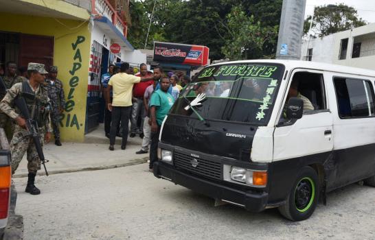 Incrementan seguridad en ruta de carros por conflicto entre choferes en Pantoja