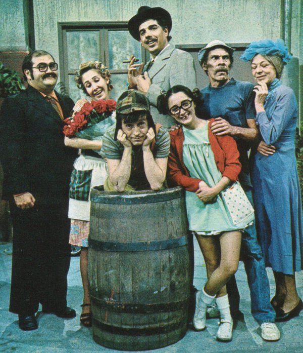 Elenco del programa humorístico mexicano El Chavo del Ocho.