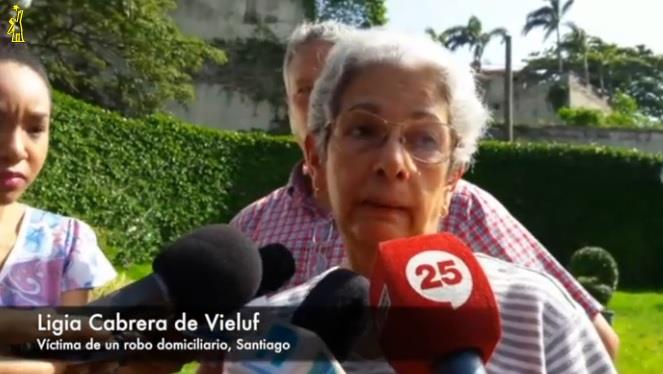 Varias personas detenidas por relación al asalto en residencia de la madre senador de Montecristi