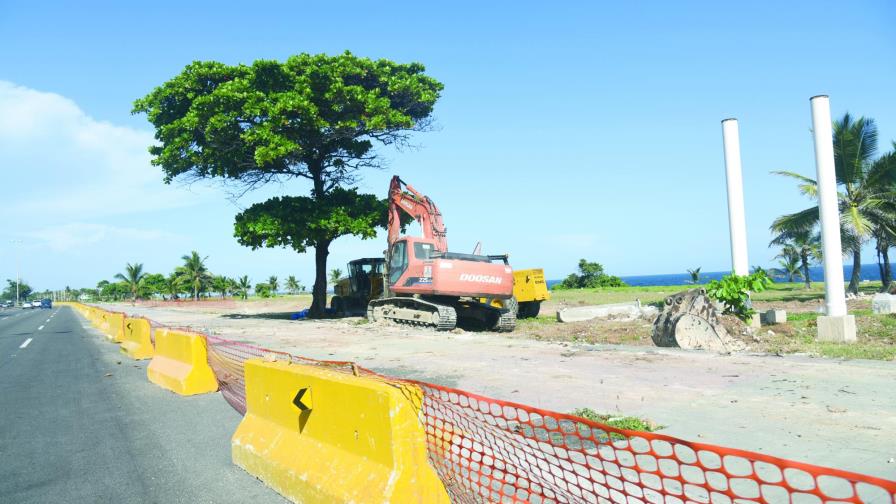 Obras Públicas inicia ampliación del malecón de Santo Domingo