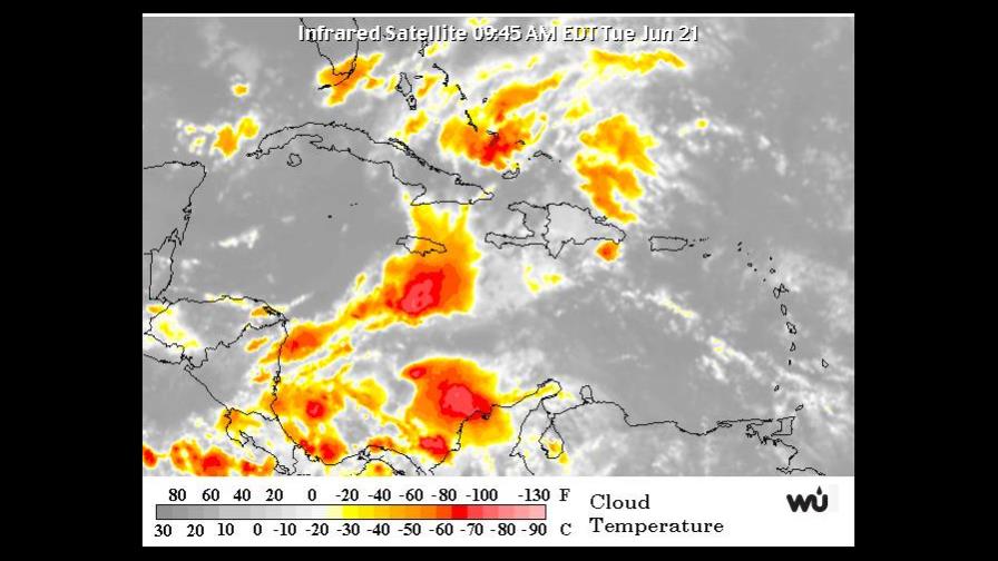 Seguirán las lluvias este martes, según Meteorología 