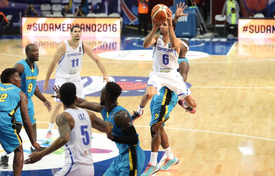 Dominicana contiene el empuje de Bahamas para conquistar segundo triunfo en CentroBasket