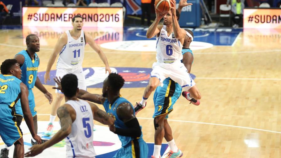 Dominicana contiene el empuje de Bahamas para conquistar segundo triunfo en CentroBasket