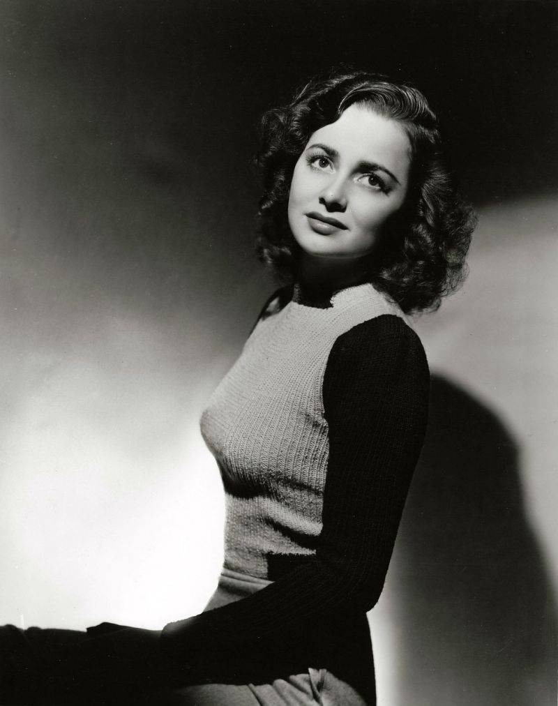 La actriz Olivia de Havilland en su juventud