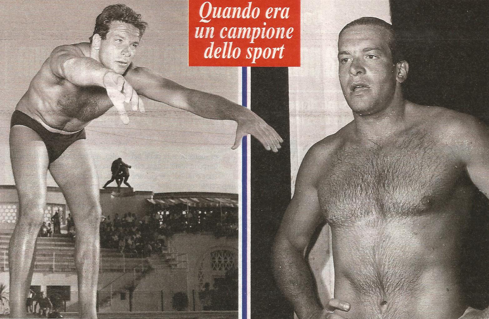 El campeón de natación italiano