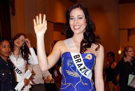 Miss Brasil 2004 es hallada muerta en su apartamento