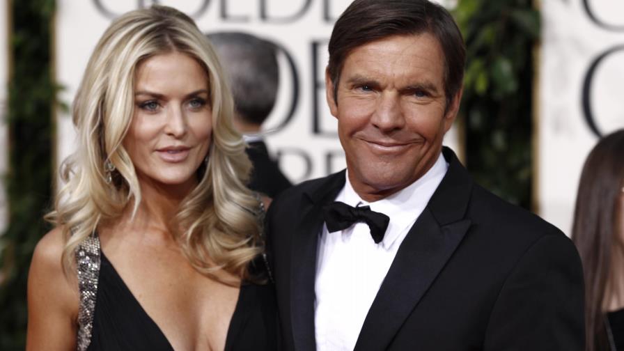 Esposa de Dennis Quaid pide el divorcio luego de 12 años