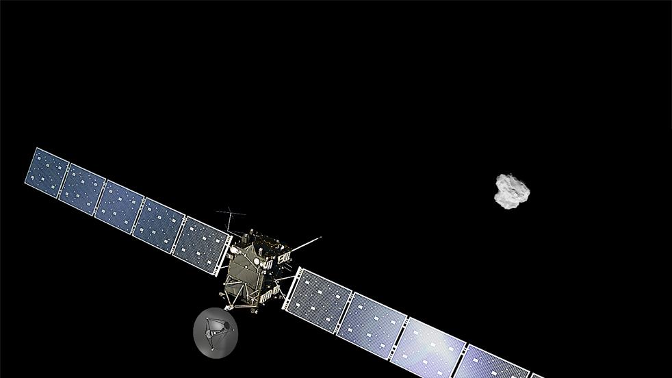 La sonda Rosetta completará su misión el próximo 30 de septiembre