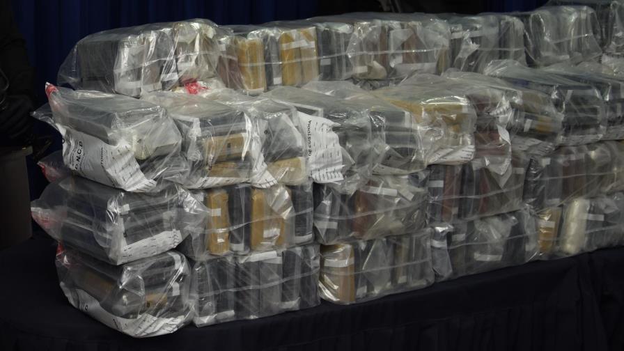 Los 324 paquetes de droga ocupados el jueves en el puerto Caucedo iban a Europa