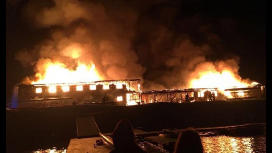 Se incendia centro de entrenamiento olímpico en Chile 