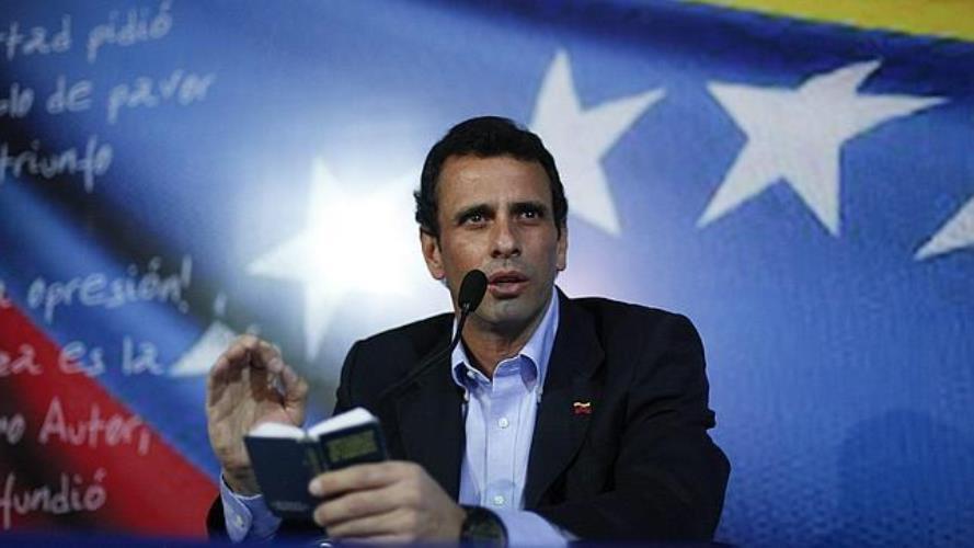 Capriles asegura que Venezuela no tiene futuro con el Gobierno de Maduro