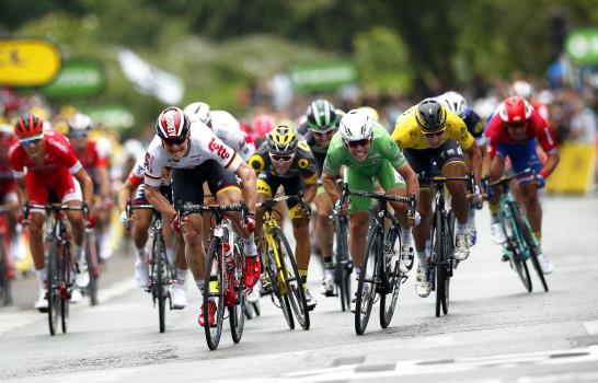 Cavendish gana la 3ra etapa del Tour de Francia, Sagan sigue líder Cavendish gana la 3ra etapa del Tour de Francia, Sagan sigue líder
