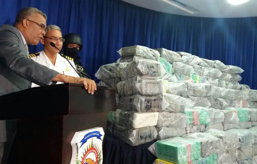 Decomisan 919 paquetes de cocaína en San Pedro de Macorís
