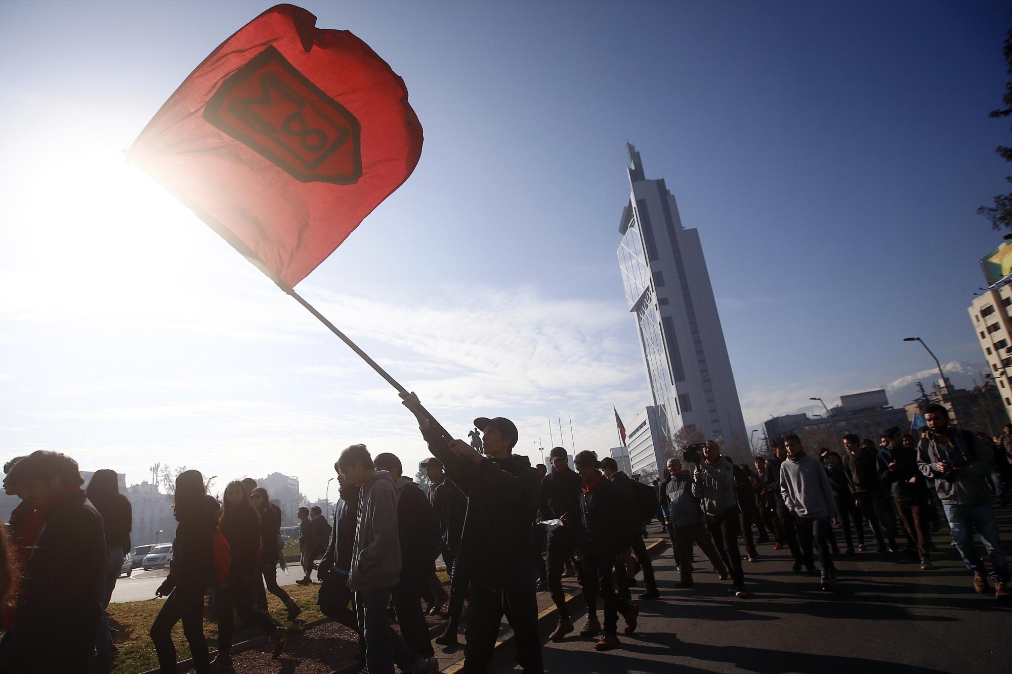 Protesta estudiantil en Chile