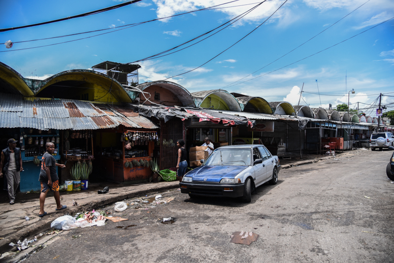Mercado de Los Mina, construido en 1970.