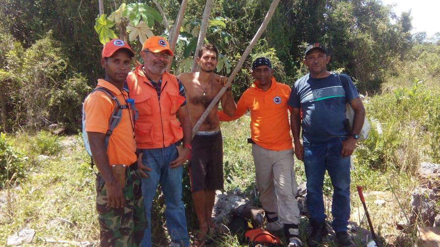 Defensa Civil rescata a un turista brasileño que estaba desaparecido 