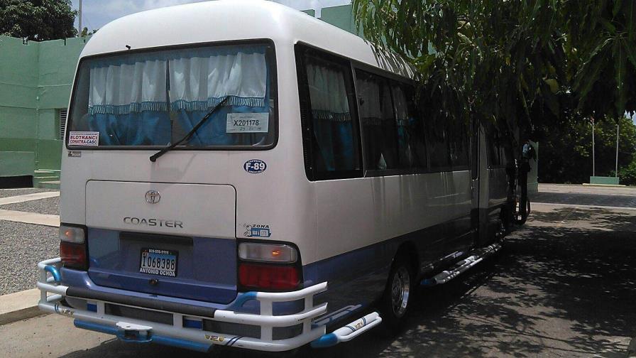 Detienen una guagua de la ruta expreso Dajabón-Santiago con marihuana