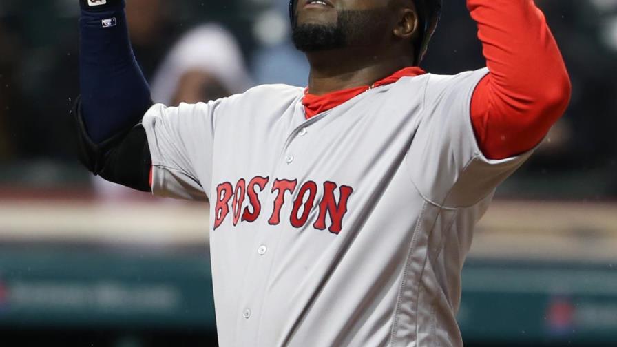 Él Big Papi a golpe de conga