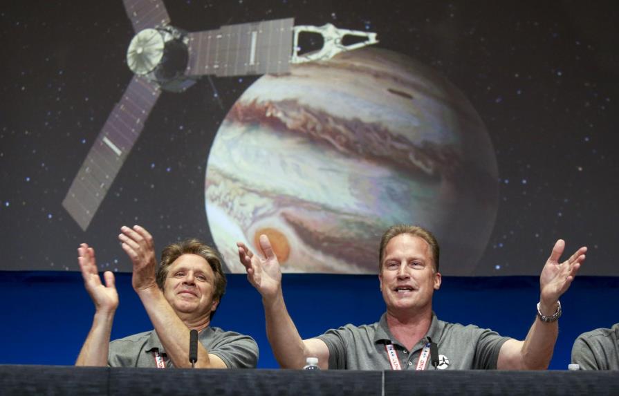 Audio: Los sonidos que captó la sonda Juno mientras se ponía en órbita en Jupiter