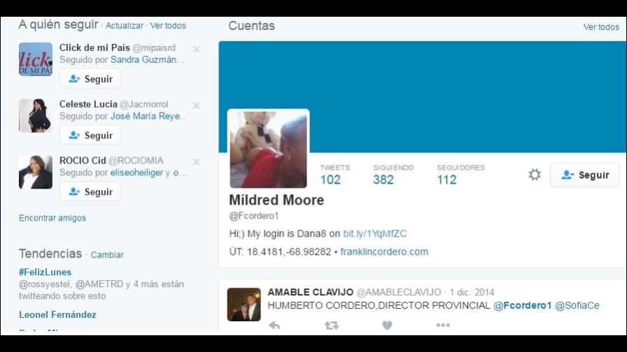 Periodista denuncia que “hackean” su cuenta de Twitter Periodista denuncia que “hackean” su cuenta de Twitter