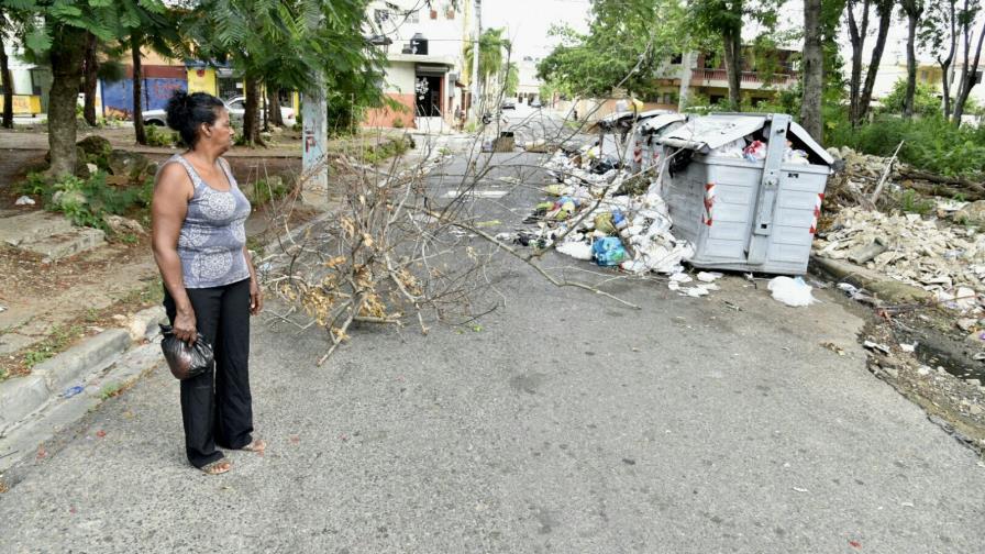 Sectores de Santo Domingo Este se quejan por el cúmulo de basura