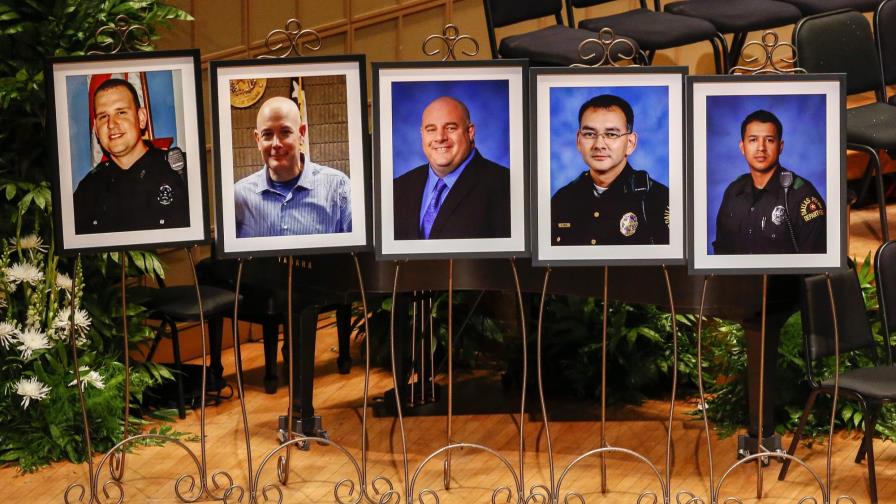 Las historias de los cinco policías asesinados en Dallas