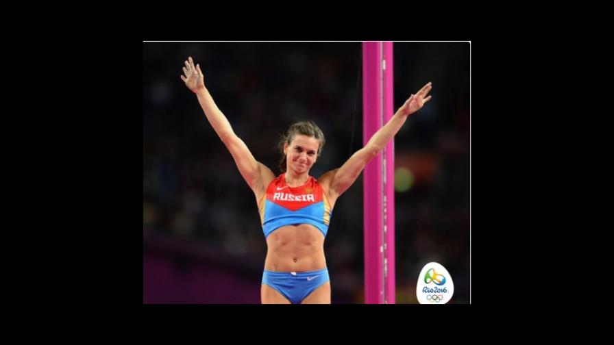 La pertiguista Yelena Isinbáyeva trata evitar exclusión de atletas rusos