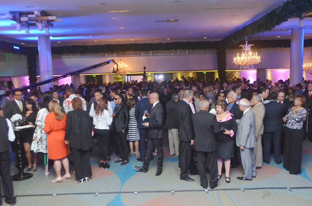 El ambiente durante la presentación de la programación