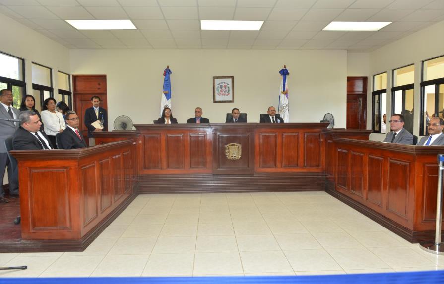 Presidente del Poder Judicial abre la Cámara Civil y Comercial de Valverde creada en 2008