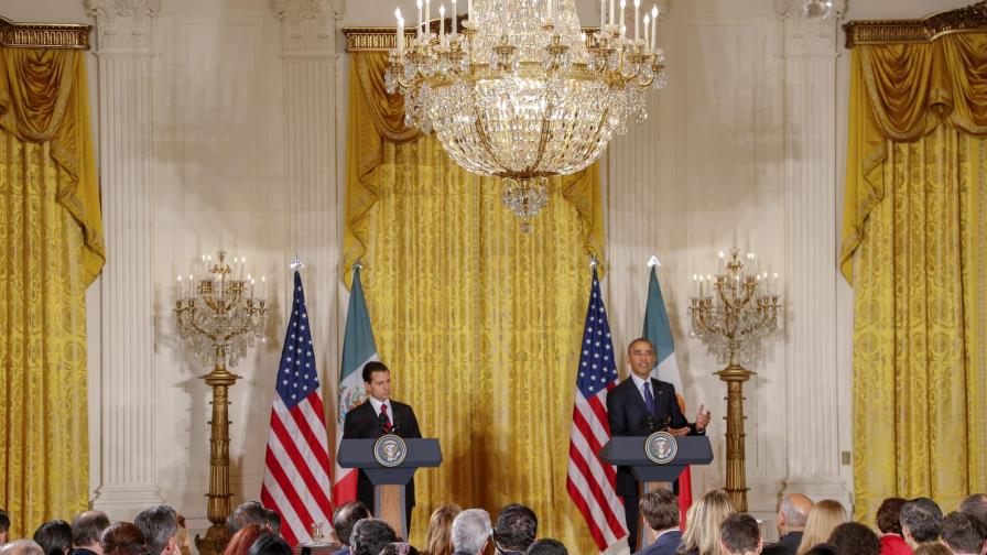 Obama dice que a Estados Unidos le conviene más un México “cooperativo” que un muro