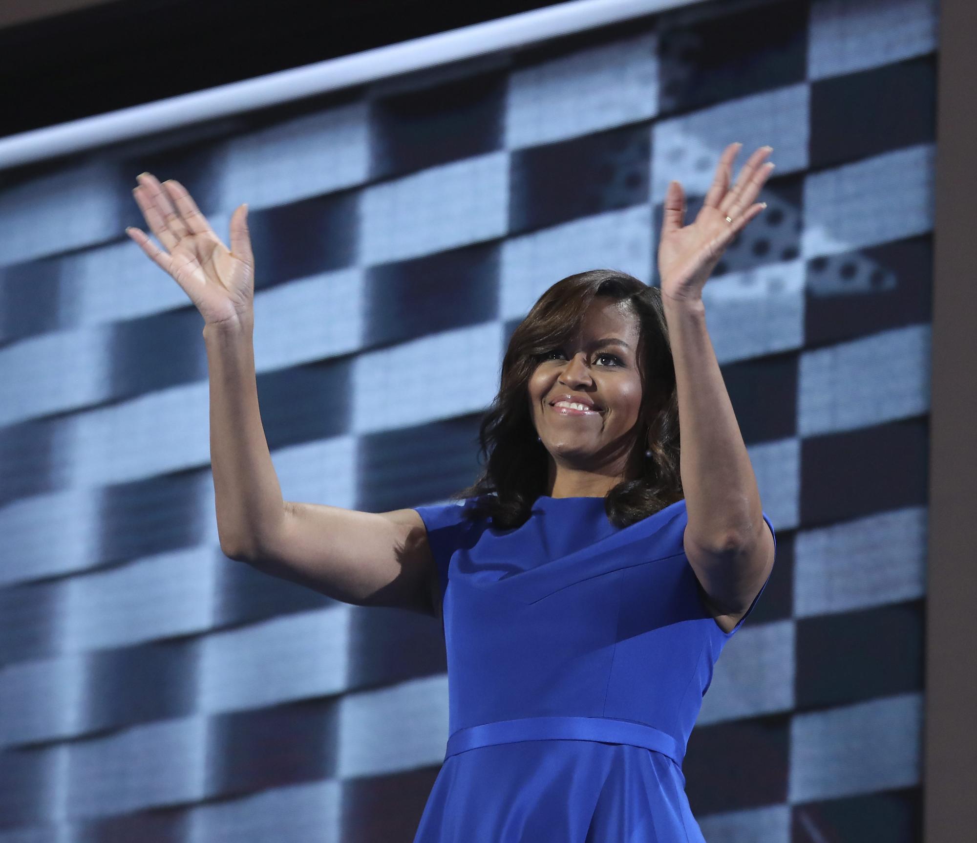 Michelle Obama desmiente que tenga aspiraciones presidenciales para noviembre próximo