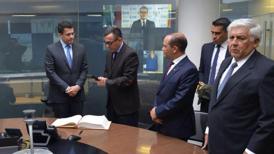 Collado busca cooperación de seguridad en Colombia