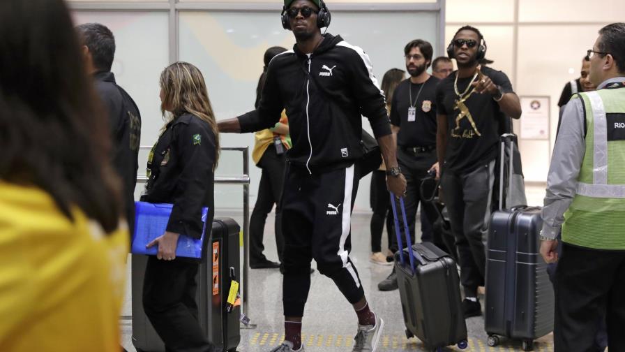 Usain Bolt ya está en Río de Janeiro para los Juegos Olímpicos