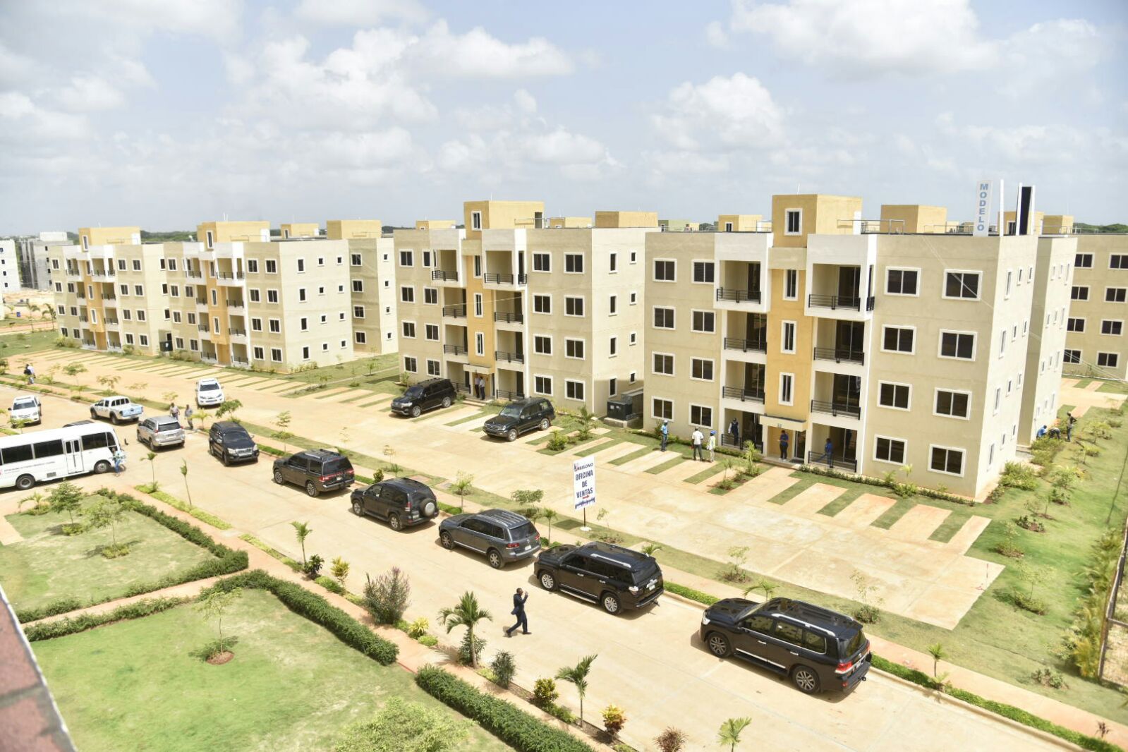 Imagen de los apartamentos.