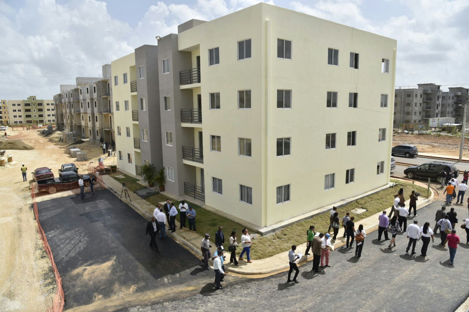 Imagen de los apartamentos.