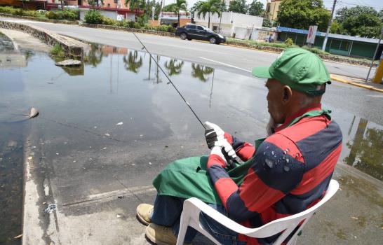 Aunque haya sequía, siempre está mojado