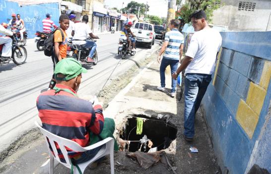 Un hoyo que encoleriza en el Abanico de Herrera