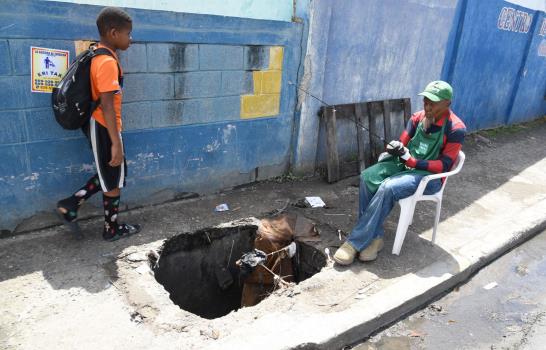 Un hoyo que encoleriza en el Abanico de Herrera