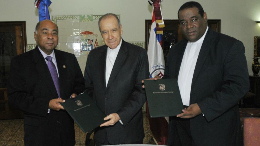 Tribunal Constitucional destaca defensa del cardenal López Rodríguez a la institucionalidad dominicana Tribunal Constitucional destaca defensa del cardenal López Rodríguez a la institucionalidad dominicana