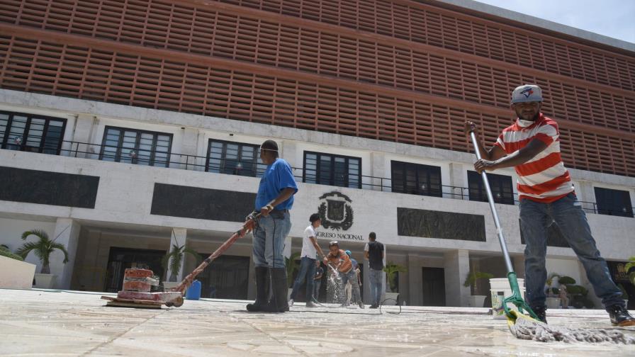 Acondicionan el Congreso Nacional por toma de posesión de Danilo Medina